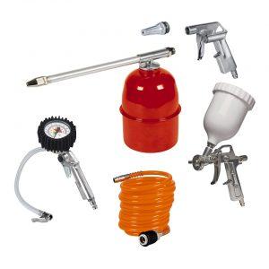 KIT ACCESORIOS COMPRESOR 5 PIEZAS EINHELL