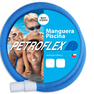 MANGUERA PISCINA PETROFLEX 38 MM 25 MTS + ACCESORIOS