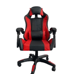 SILLA GAMER ROJA CON LUCES LED