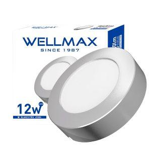 PLAFON SOBREPUESTO WELLMAX REDONDO 12W 174715